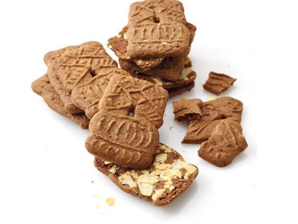 Speculaasjes met amandelen