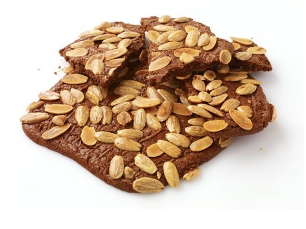 Speculaasbrok met amandelen