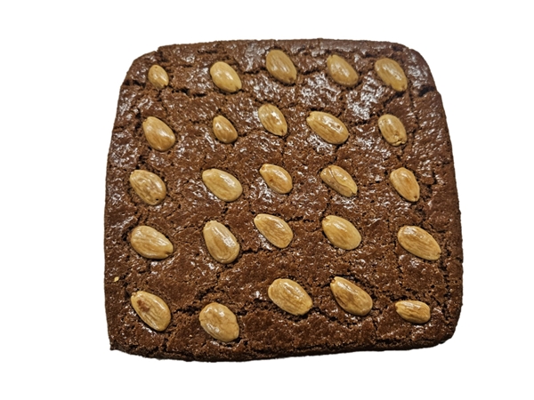 Speculaasbrok met amandelen